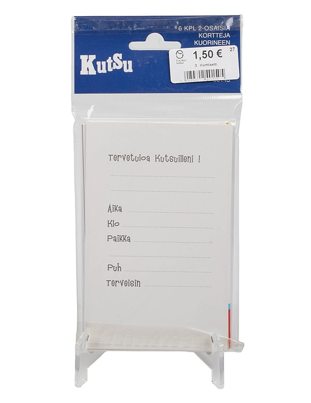KUTSU kortti ja kuori  - Askartelu - 10105576062 - 1