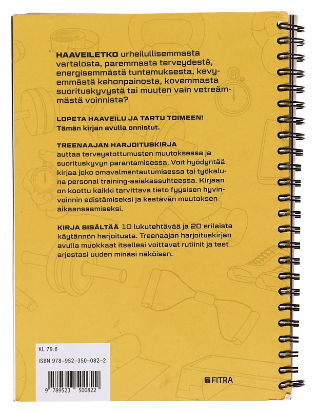Treenaajan harjoituskirja : personal training -työkirja - Aalto, Riku - Tietokirjat ja oppaat - 10105576082 - 1