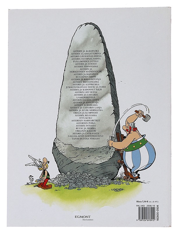 Taivas putoaa niskaan - Uderzo, Albert - Sarjakuvat - 10105576110 - 1