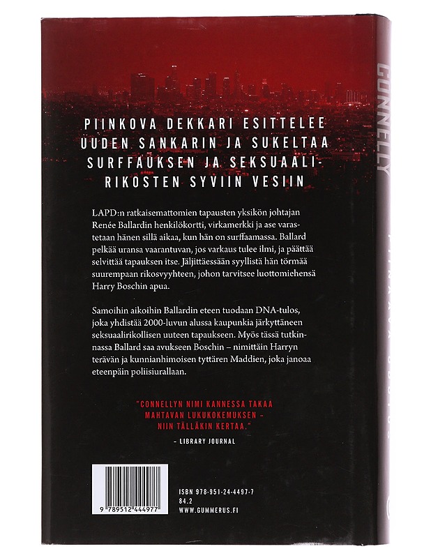 Piinaava odotus - Connelly, Michael - Romaanit ja novellit - 10105576121 - 1
