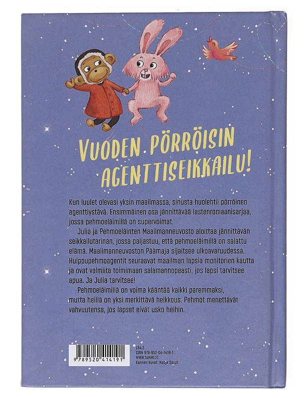 Julia ja Pehmoeläinten Maailmanneuvosto - Hirvonen, Elina - Lastenkirjat - 10105576124 - 1