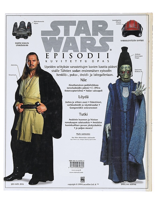 Star wars episodi 1 / pimeä uhka : kuvitettu opas - Reynolds - Fantasia- ja scifi - 10105576140 - 1
