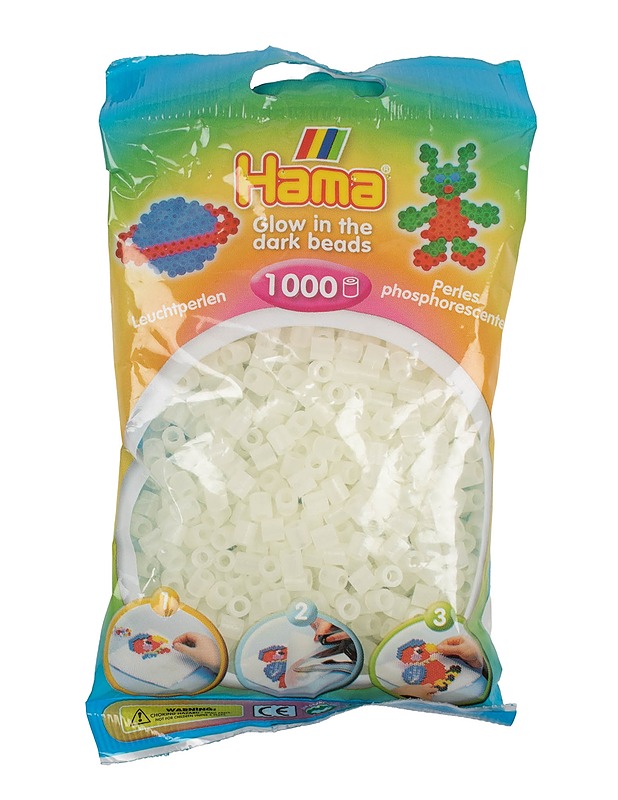 HAMA pussi 1000 pimeässä hohtava - Askartelu - 10105576150 - 0