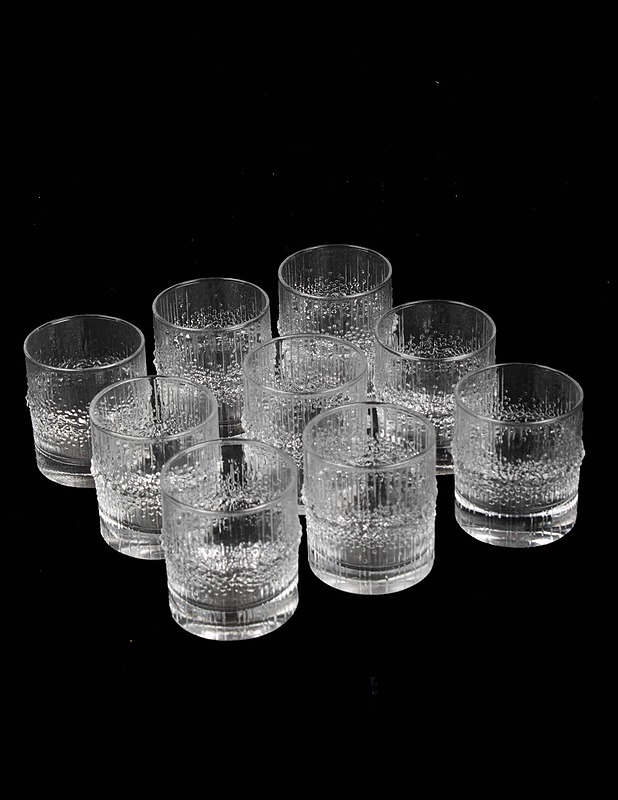 IITTALA Niva snapsilasi, 9 kpl - kirkas - Designsuosikit - 10105576149 - 0