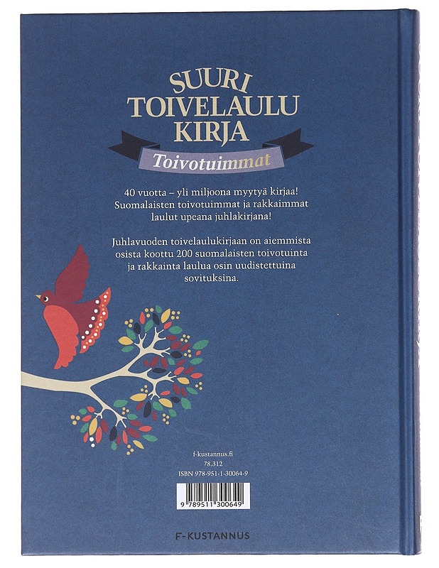 Suuri toivelaulukirja / Toivotuimmat - Leskelä - Musiikki- ja elokuvakirjat - 10105576179 - 1