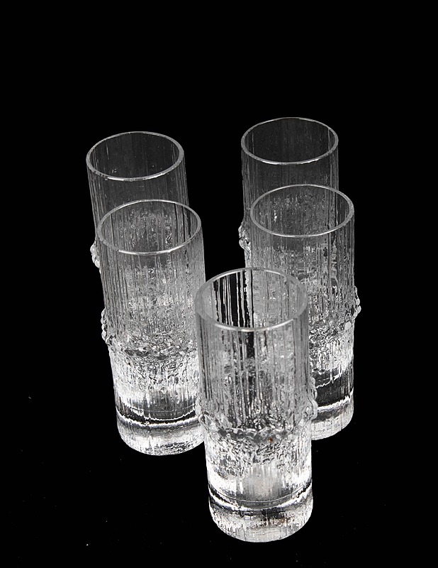 IITTALA Niva snapsilasi, 5 kpl - kirkas - Designsuosikit - 10105576178 - 0