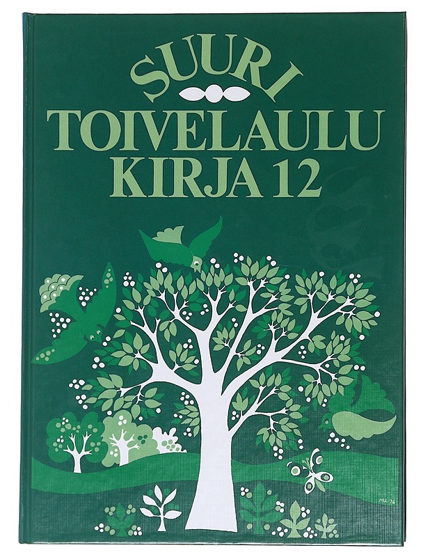 Suuri toivelaulukirja. 12 - toim. Heikki Uusitalo - Musiikki ja elokuvat - 10105576205 - 0