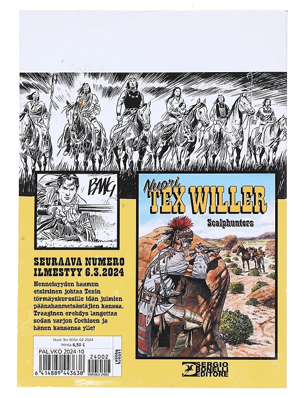 Nuori Tex Willer: Cochisen Menneisyys, 10/2024 - Sarjakuvat - 10105576234 - 1