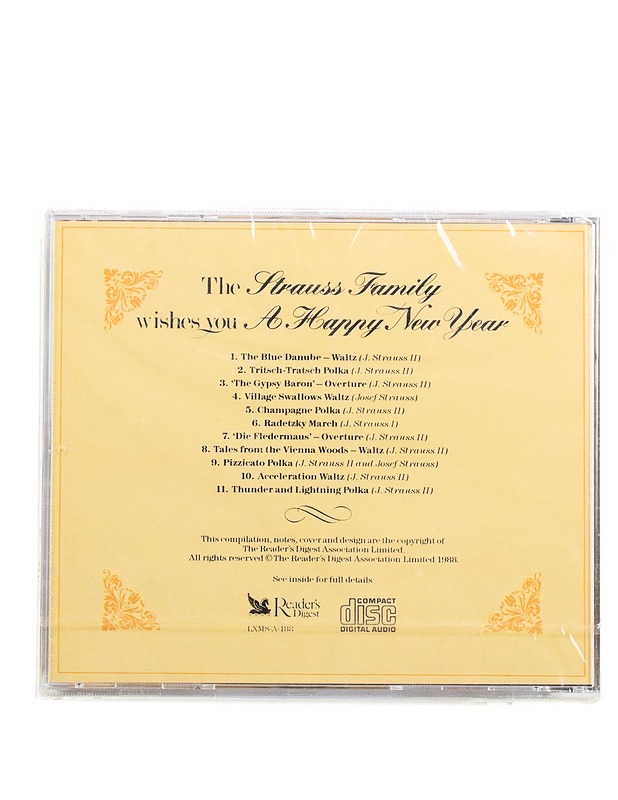 The strauss family wishes you a happy new year - CD - Musiikki- ja elokuvakirjat - 10105576307 - 1
