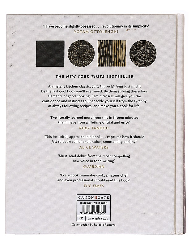 Salt, fat, acid, heat : mastering the elements of good cooking - Nosrat, Samin - Ruokakirjat - 10105576339 - 1