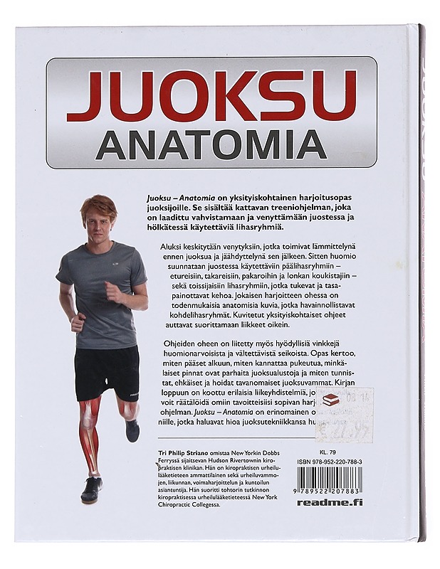 Juoksu / anatomia - Striano, Philip - Harrastekirjat - 10105576345 - 1