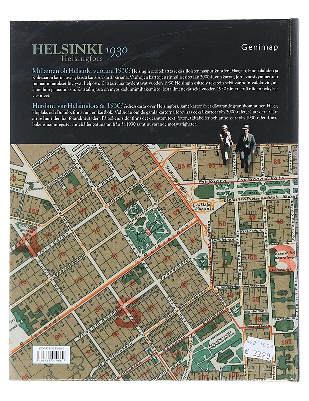 Helsinki 1930 : Helsingin karttakirja = Helsingfors 1930 : Kartbok över Helsingfors - Iltanen, Jussi - Historiakirjat - 10105576352 - 1