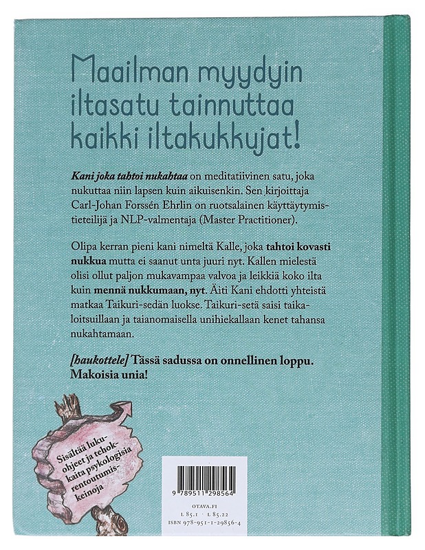 Kani joka tahtoi nukahtaa / nukutussatu kaikille iltakukkujille - Forssén Ehrlin - Lastenkirjat - 10105576355 - 1