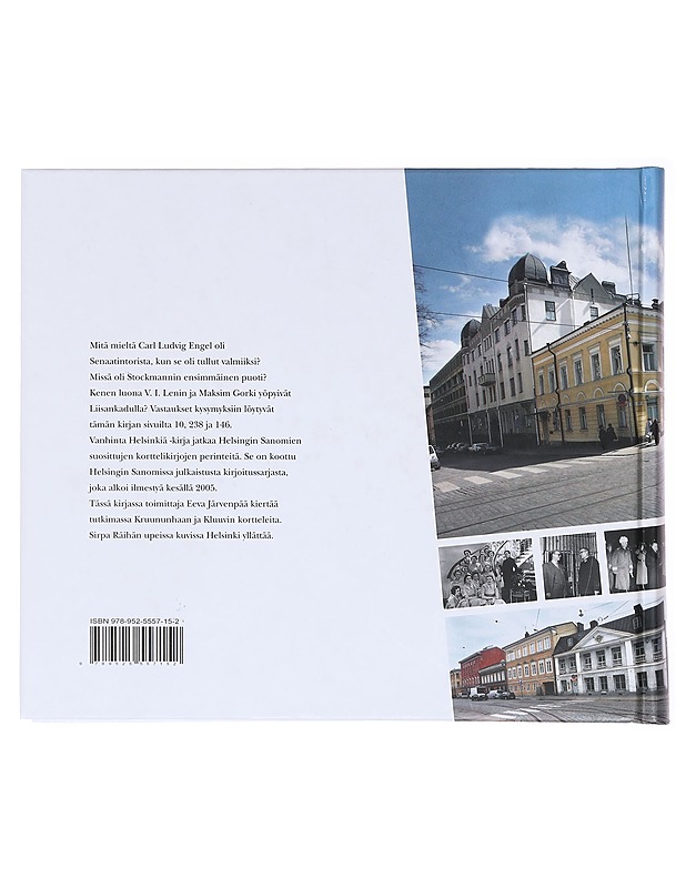 Vanhinta Helsinkiä : kertomuksia Kluuvin ja Kruununhaan kortteleista - Järvenpää, Eeva - Historiakirjat - 10105576378 - 1