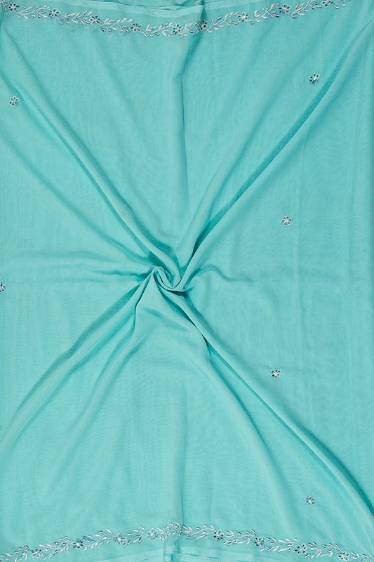 Kirjailtu vaatetuskangas, 110x600 cm - Ompelu - 10105576398 - 1