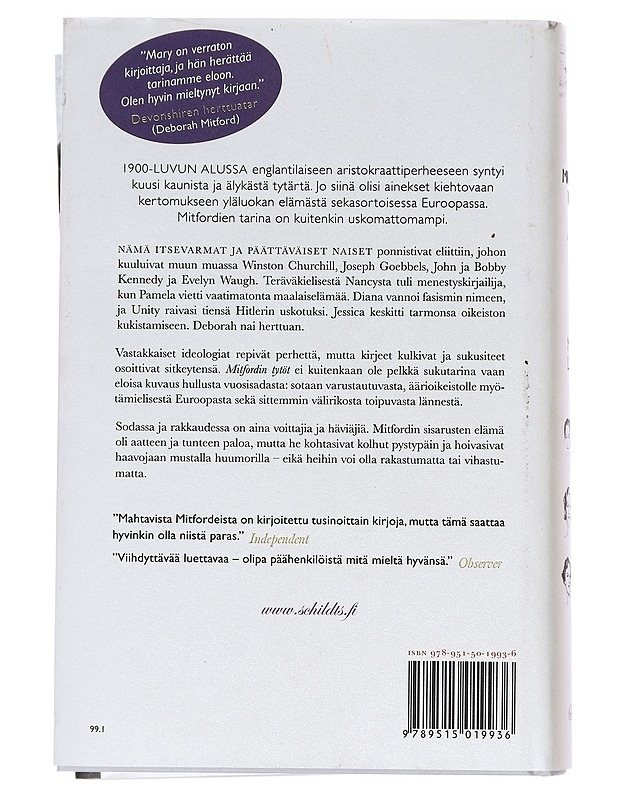 Mitfordin tytöt / sodassa ja rakkaudessa - Lovell, Mary S. - Elämäkerrat ja muistelmat - 10105576444 - 1