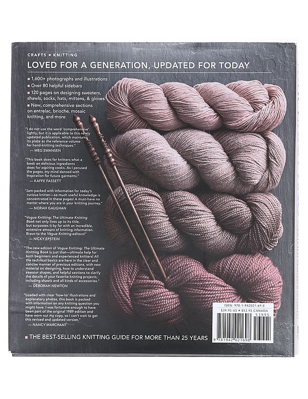 Vogue knitting : the ultimate knitting book - the editors of Vogue knitting Magazine - Tietokirjat ja oppaat - 10105576450 - 1