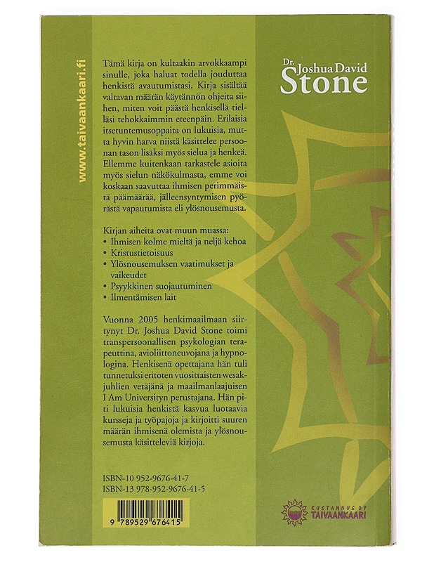 Sielupsykologia / ylösnousemuksen avaimet - Stone, Joshua David - Tietokirjat ja oppaat - 10105576505 - 1