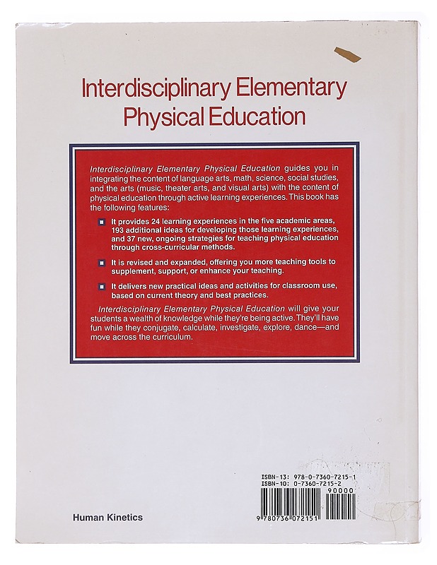 Interdisciplinary Elementary Physical Education - Peter Werner - Tietokirjat ja oppaat - 10105576523 - 1