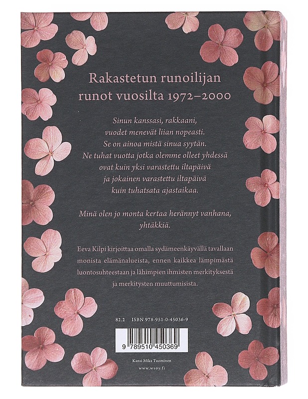 Perhonen ylittää tien / kootut runot 1972-2000 - Eeva Kilpi - Runot ja näytelmät - 10105576544 - 1