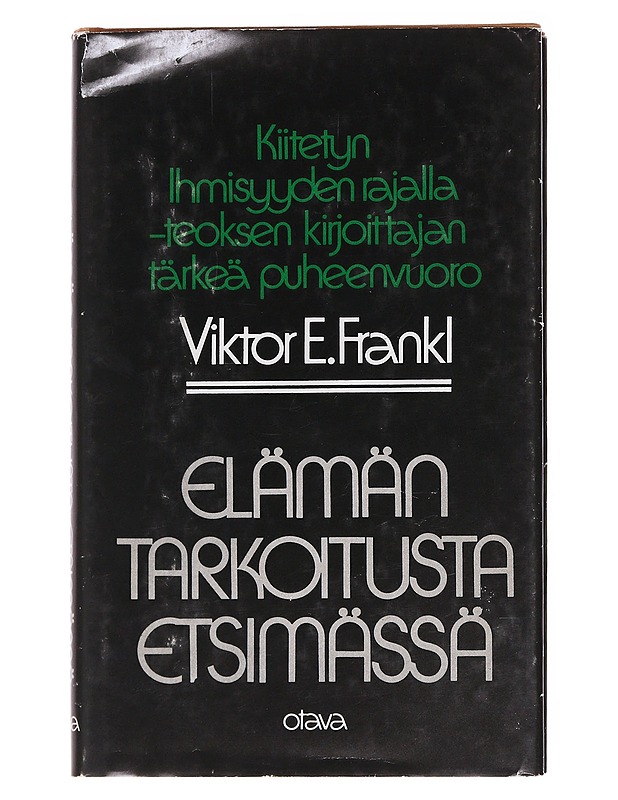 Elämän tarkoitusta etsimässä - Frankl, Viktor E. - Tietokirjat ja oppaat - 10105576554 - 0