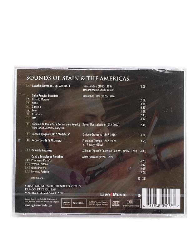 Sounds of spain and the americas - CD - Musiikki ja elokuvat - 10105576561 - 1