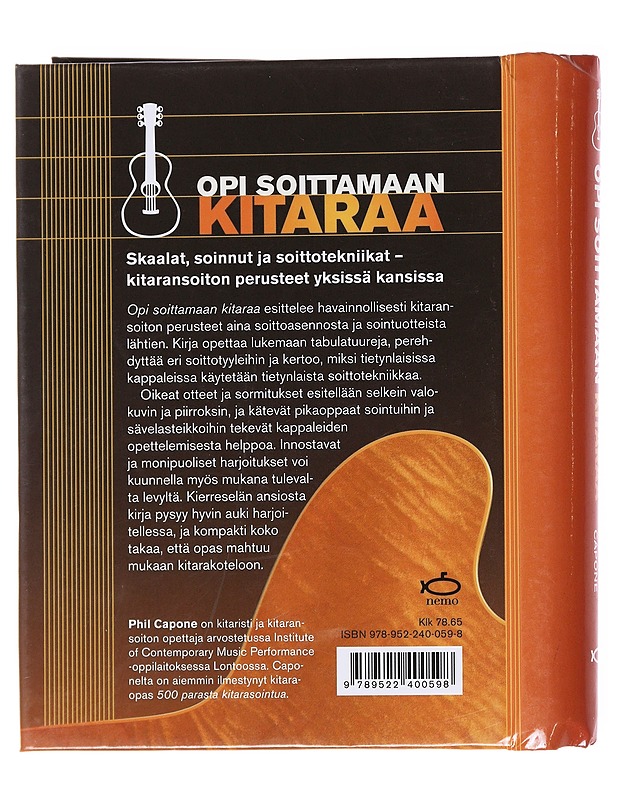 Opi soittamaan kitaraa / aloittelijan opas - Capone, Phil - Tietokirjat ja oppaat - 10105576585 - 1