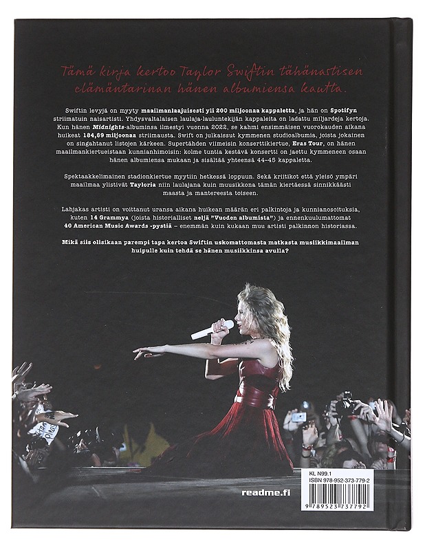 Taylor Swift / supertähti - McHugh, Carolyn - Elämäkerrat ja muistelmat - 10105576596 - 1