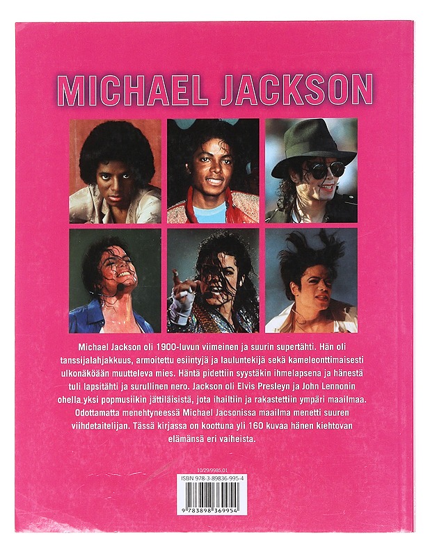 Popin kuningas Michael Jackson : elämä kuvina - El Abbassi, Anna - Historiakirjat - 10105576600 - 1