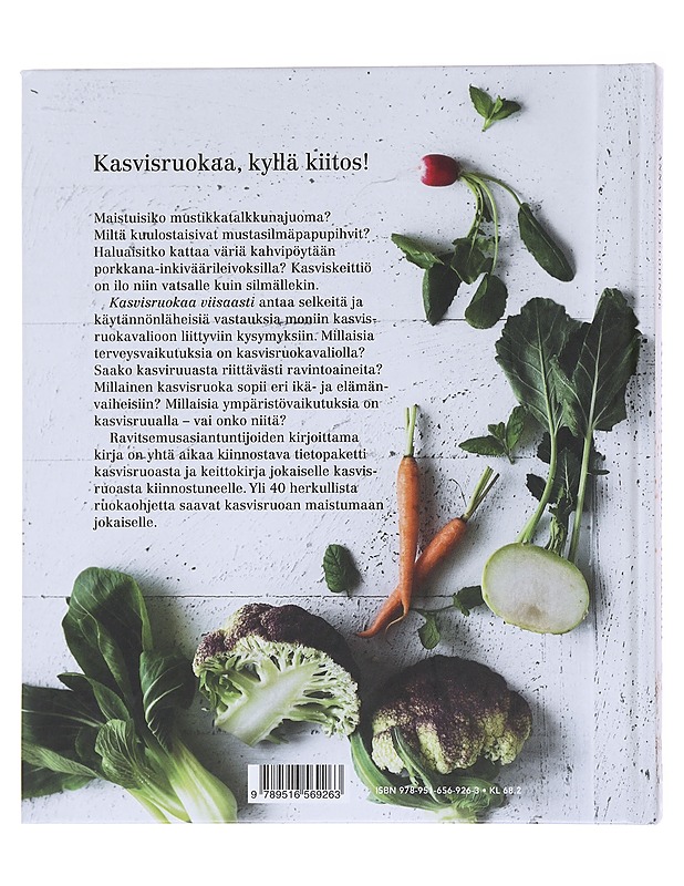 Kasvisruokaa viisaasti - Voutilainen, Eeva - Ruokakirjat - 10105576659 - 1