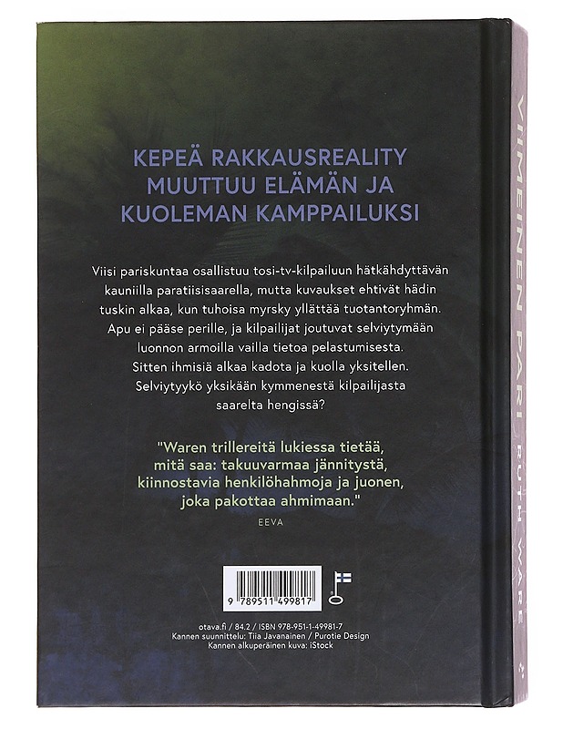 Viimeinen pari - Ware, Ruth - Romaanit ja novellit - 10105576671 - 1