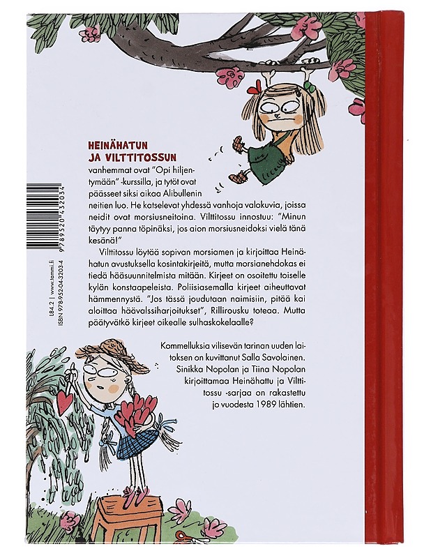 Heinähattu, Vilttitossu ja tanssiva konstaapeli - Nopola, Sinikka - Lastenkirjat - 10105576758 - 1