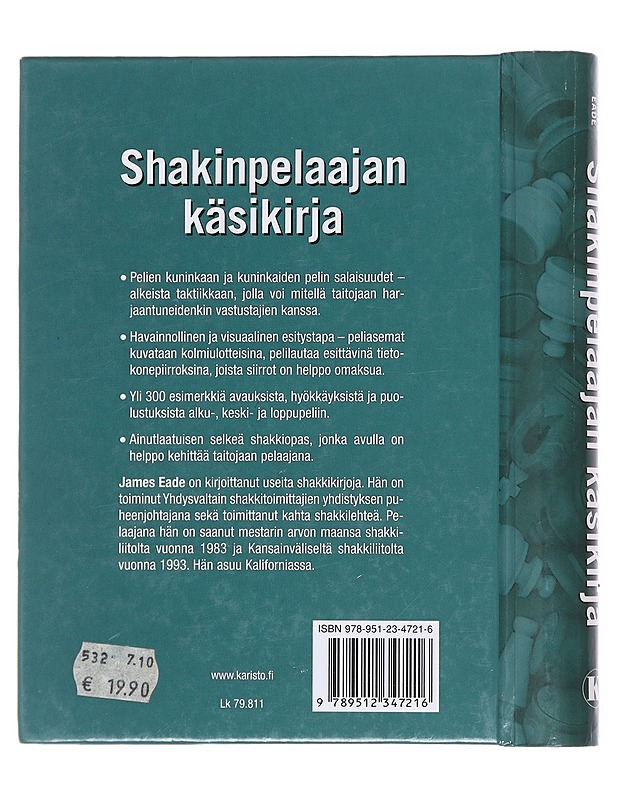 Shakinpelaajan käsikirja / alkuasemasta mattiin - Eade, James - Tietokirjat ja oppaat - 10105576775 - 1