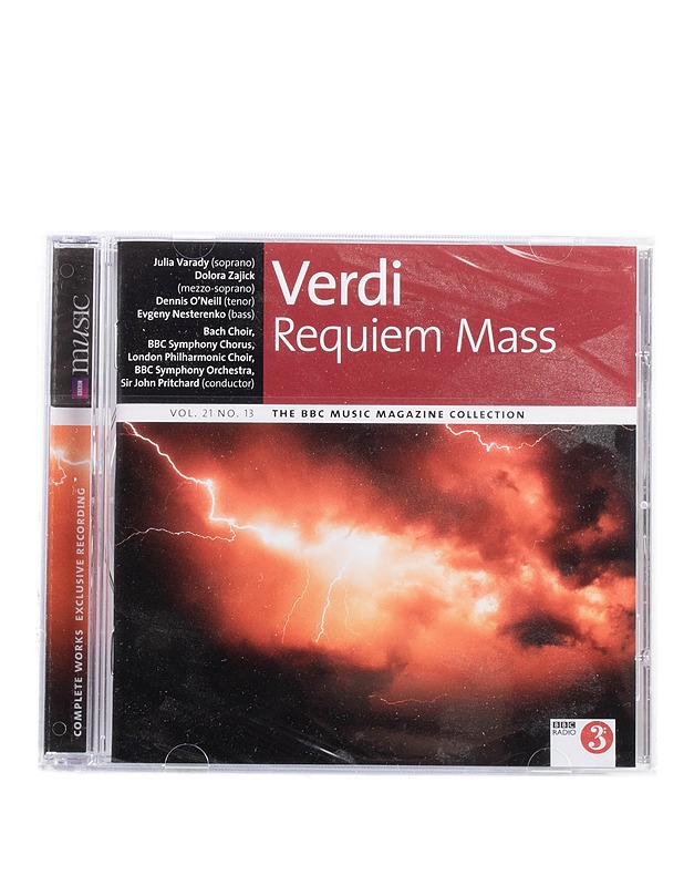 Verdi - Requiem mass - CD - Musiikki ja elokuvat - 10105576825 - 0