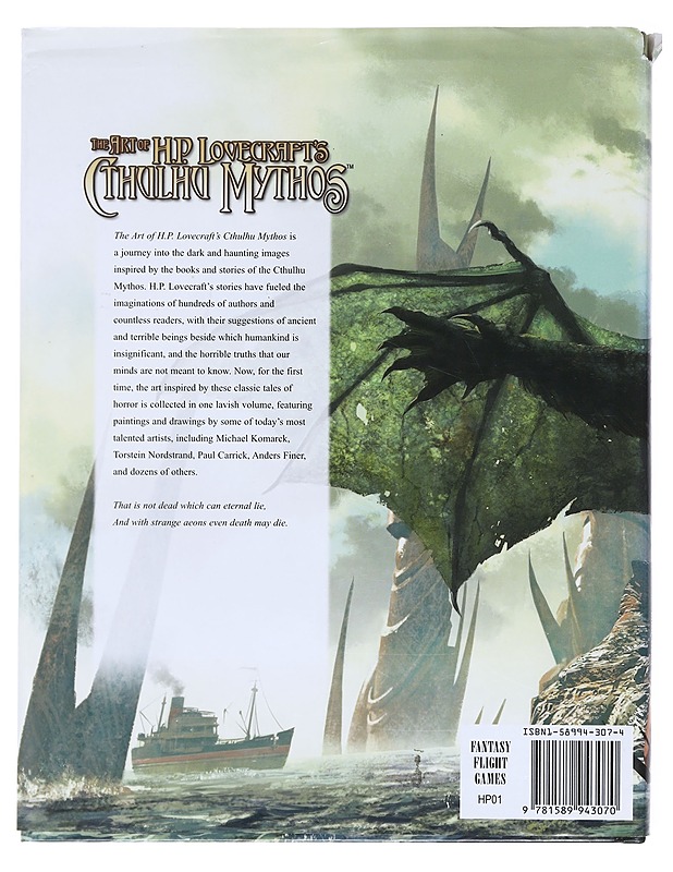 The Art of H.P Lovecraft's Cthulhu Mythos - Harrigan, Pat - Tietokirjat ja oppaat - 10105576827 - 1