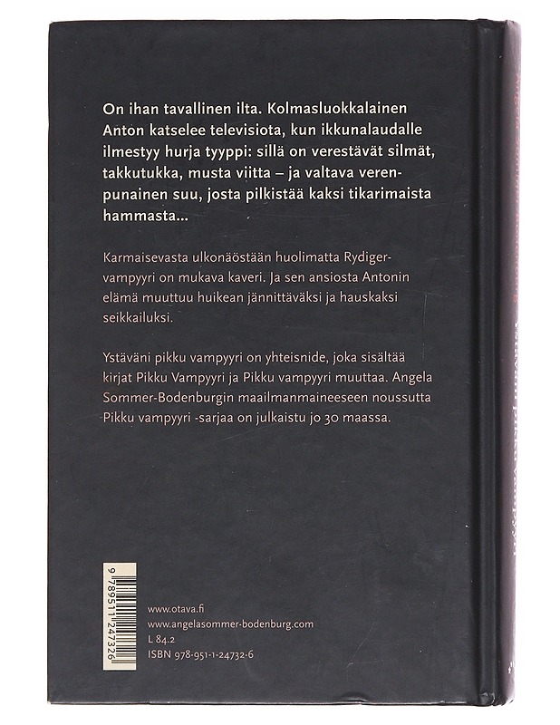 Ystäväni pikku vampyyri - Sommer-Bodenburg - Lastenkirjat - 10105576849 - 1