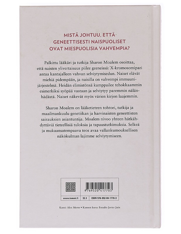 Parempi puolisko : naisten geneettinen ylivertaisuus - Moalem, Sharon - Tietokirjat ja oppaat - 10105576854 - 1