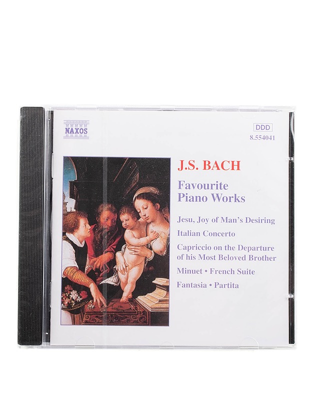 Johann Sebastian Bach - Favourite piano works - CD - Musiikki ja elokuvat - 10105576872 - 0