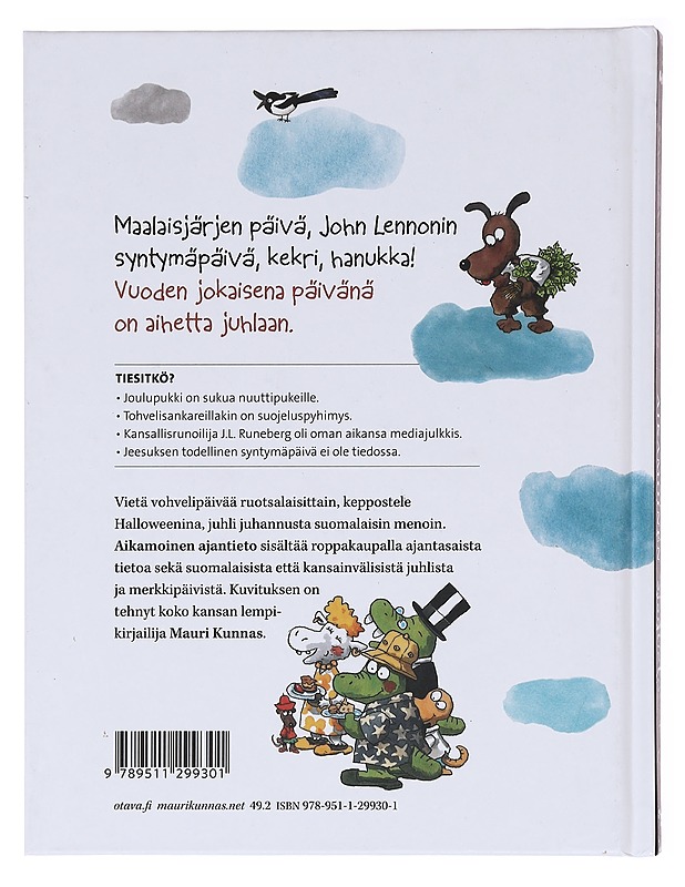 Aikamoinen ajantieto - Kunnas, Mauri - Tietokirjat ja oppaat - 10105576874 - 1