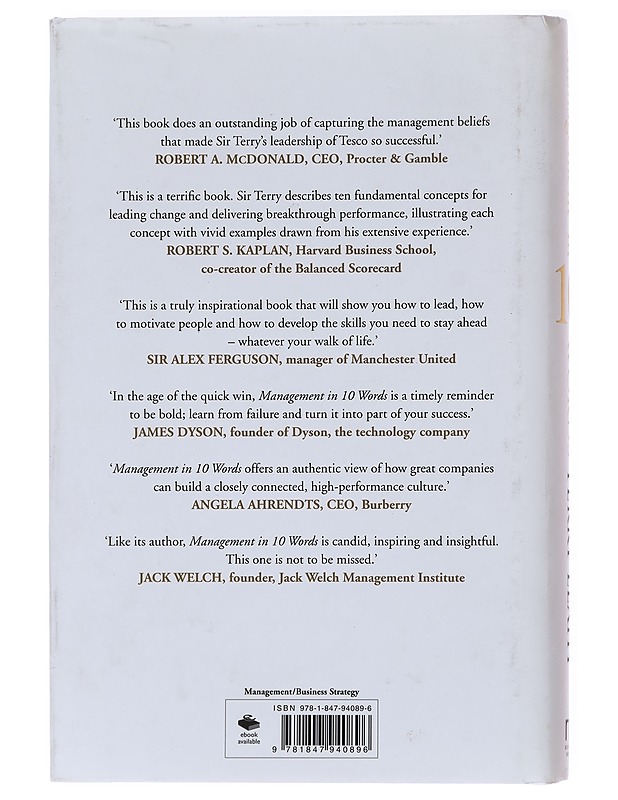 Management in 10 Words - Terry  Leahy - Tietokirjat ja oppaat - 10105576883 - 1