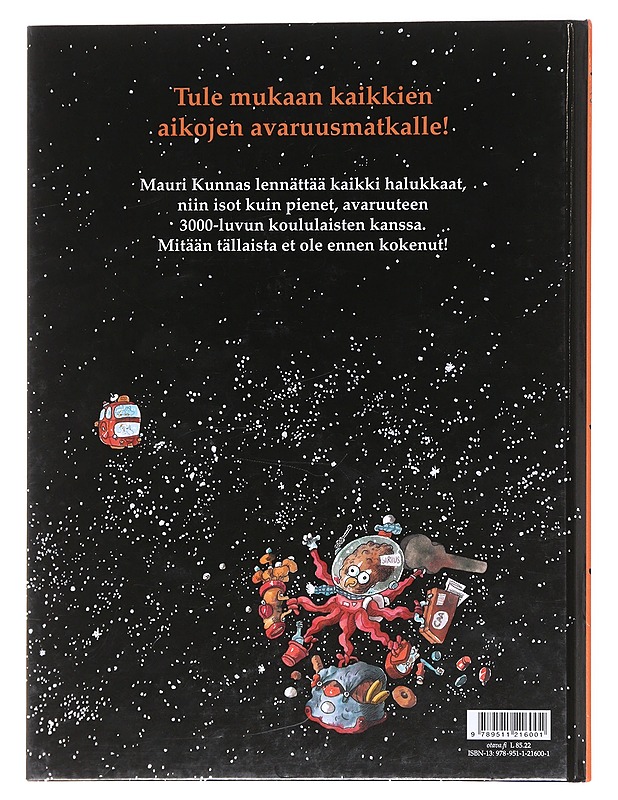 Kaikken aikojen Avaruuskirja - Kunnas, Mauri - Lastenkirjat - 10105576916 - 1