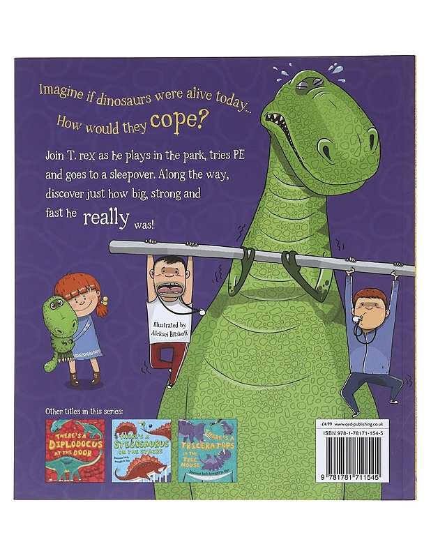 There's a T. Rex In Town - Ruth Symons - Lastenkirjat - 10105576931 - 1