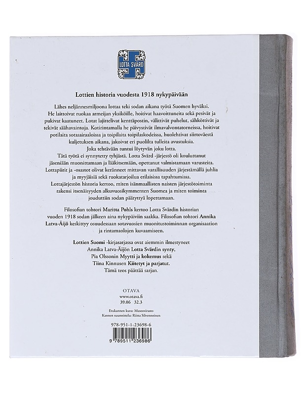 Lotta Svärd / käytännön isänmaallisuutta - Pohls, Maritta - Historiakirjat - 10105576934 - 1