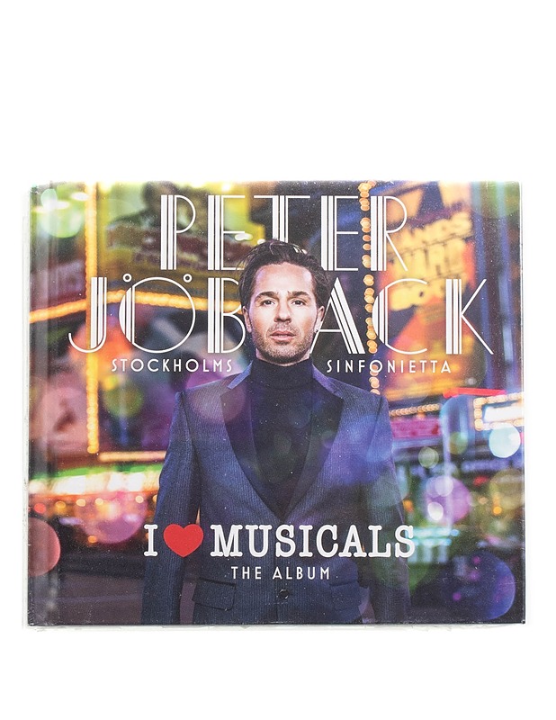 Peter Jöback - I love musicals - CD - Musiikki ja elokuvat - 10105576940 - 0