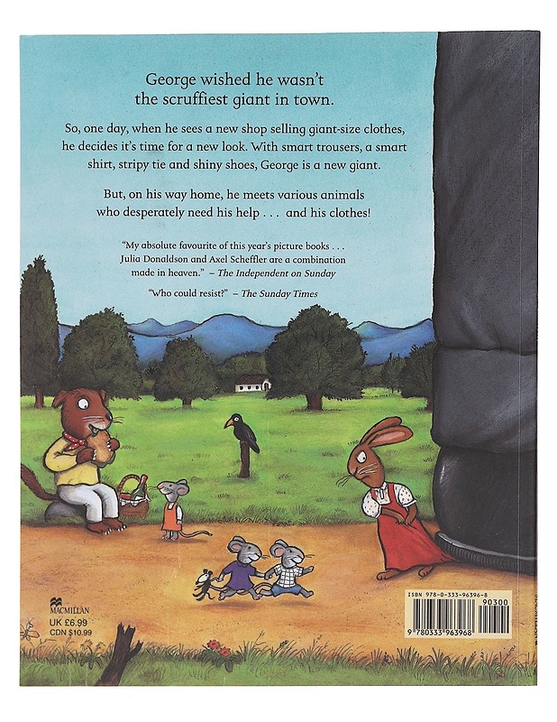 The smartest giant in town - Donaldson, Julia - Lastenkirjat - 10105576942 - 1