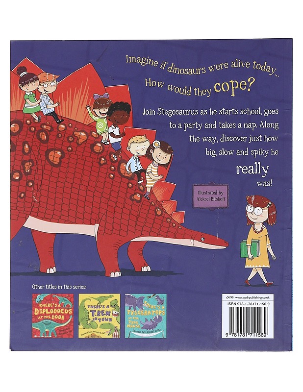 There's a Stegosaurus On The Stairs - Ruth Symons - Lastenkirjat - 10105576949 - 1