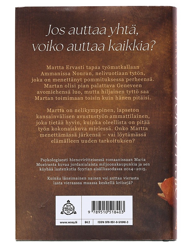 Toivon talo - Mustranta, Maria - Romaanit ja novellit - 10105576948 - 1