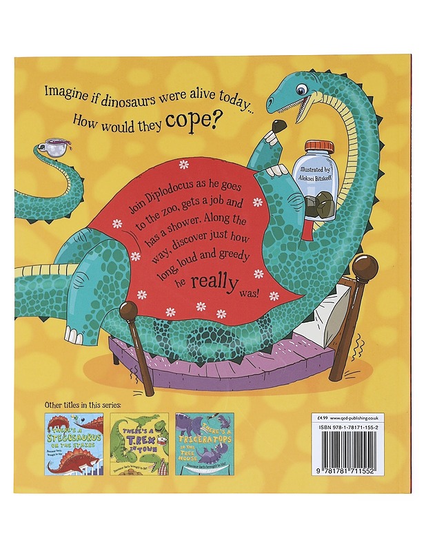 There's a Diplodocus At The Door - Ruth Symons - Lastenkirjat - 10105576950 - 1