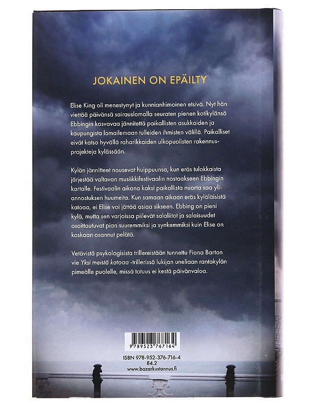 Yksi meistä katoaa - Barton, Fiona - Romaanit ja novellit - 10105576960 - 1