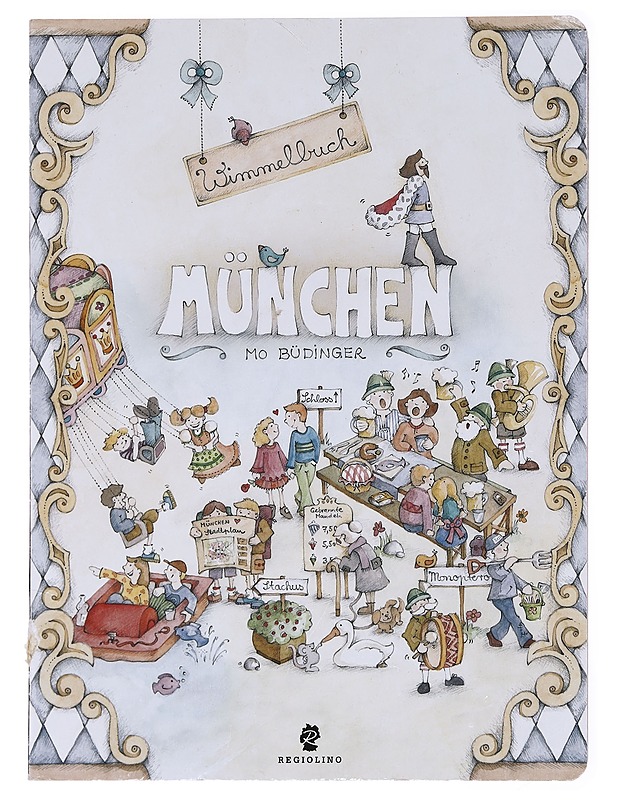 Munchen-Wimmelbuch - Mo Budinger - Lastenkirjat - 10105576962 - 0